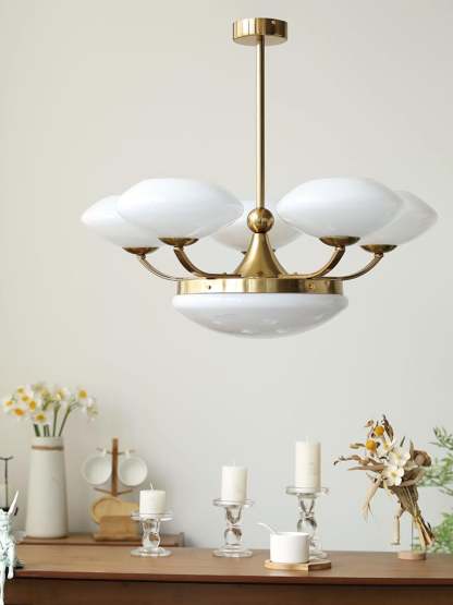 Keston Chandelier ∅ 27.6″-Sylvia Space