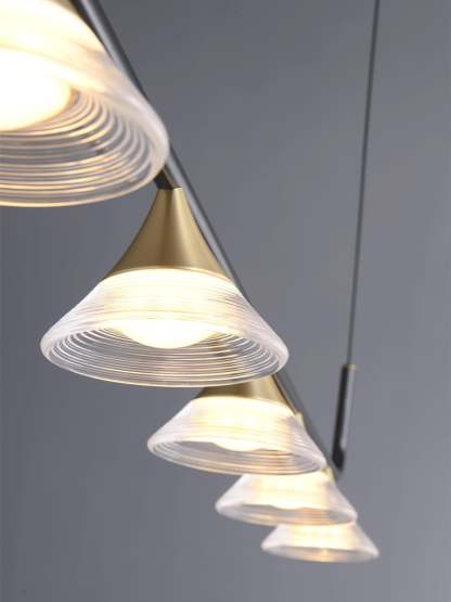 Tristan Restaurant Chandelier L 31.5″-Sylvia Space