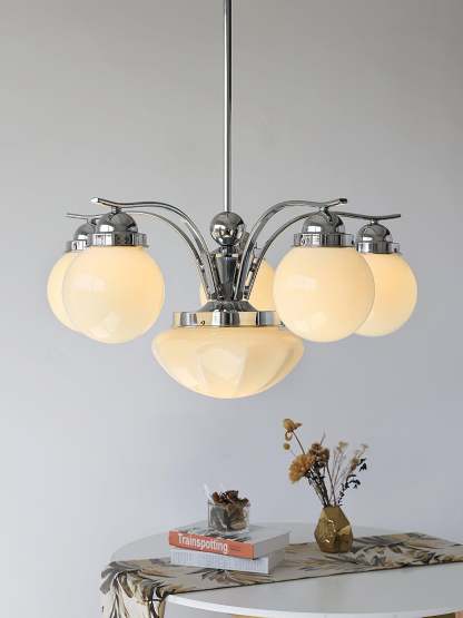 Ryttenberg Chandelier with 4/6 heads-Sylvia Space