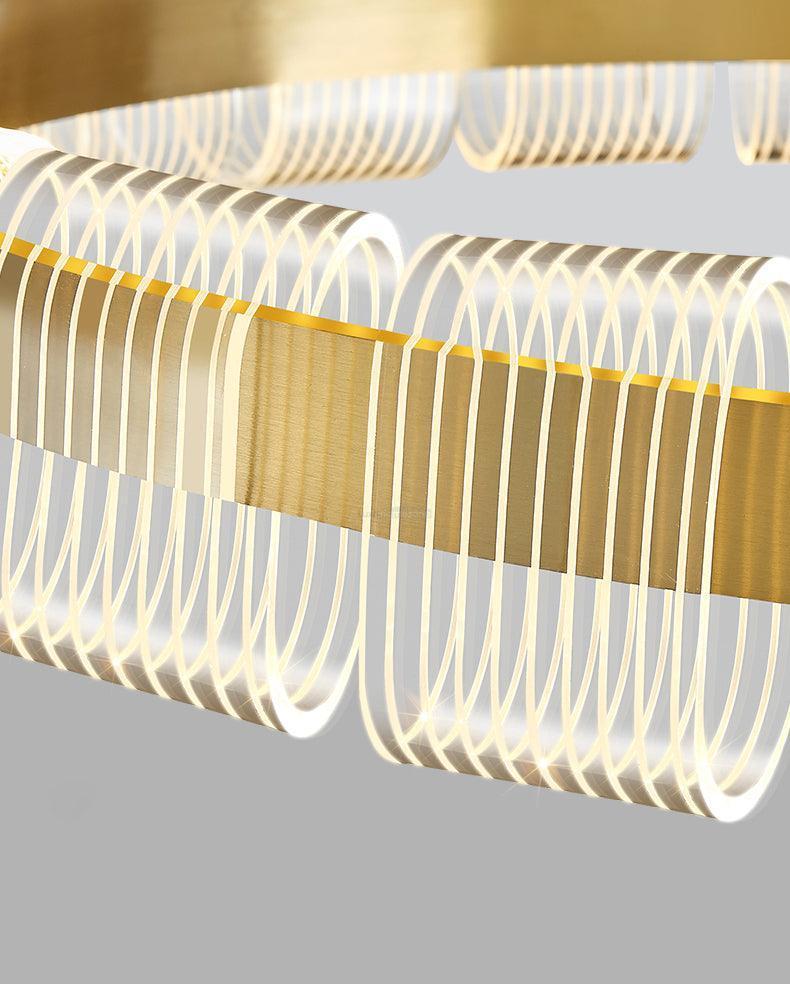 Bangle Chandelier ∅ 23.6″-Sylvia Space