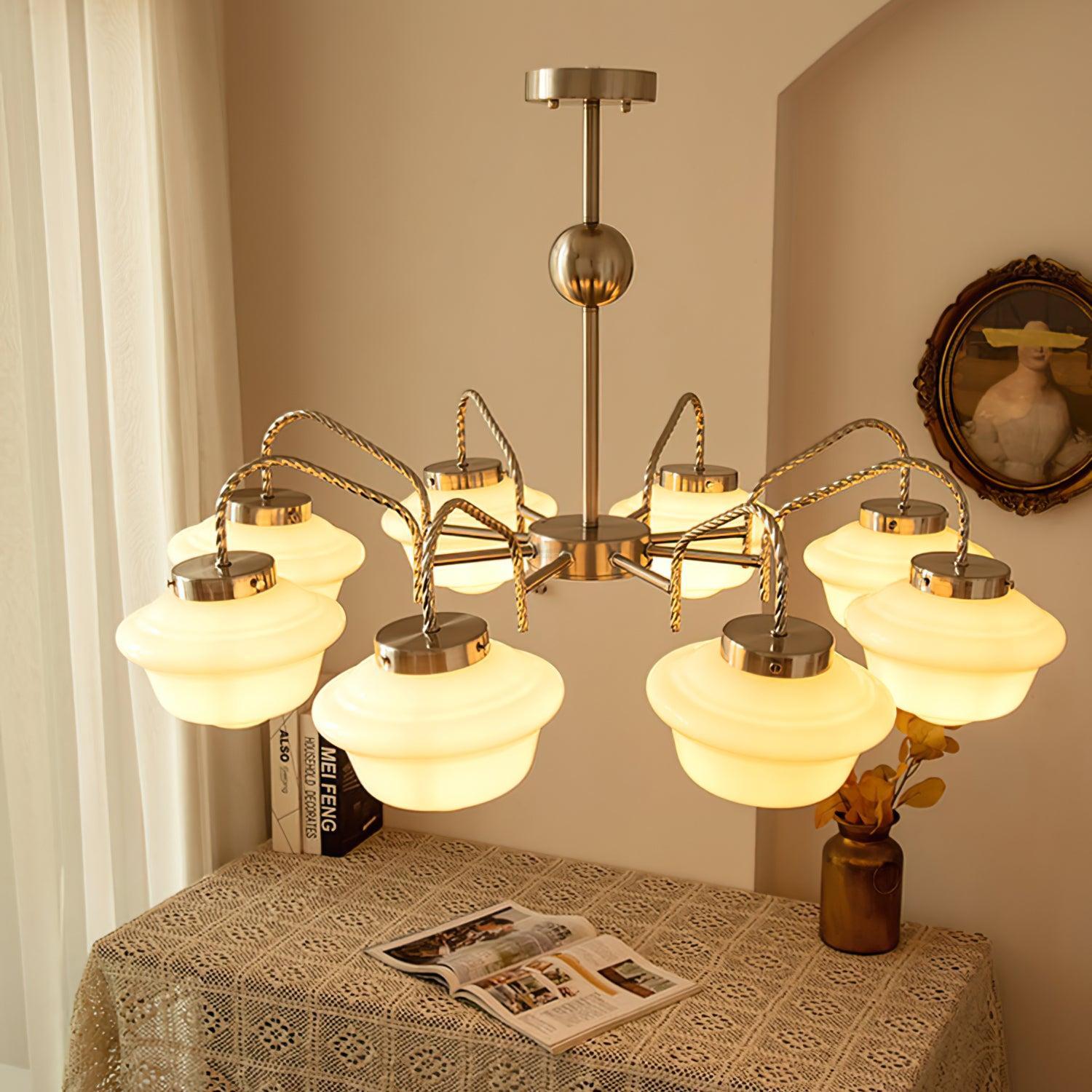 Minka Lavery Chandelier with 3/5/8 heads-Sylvia Space