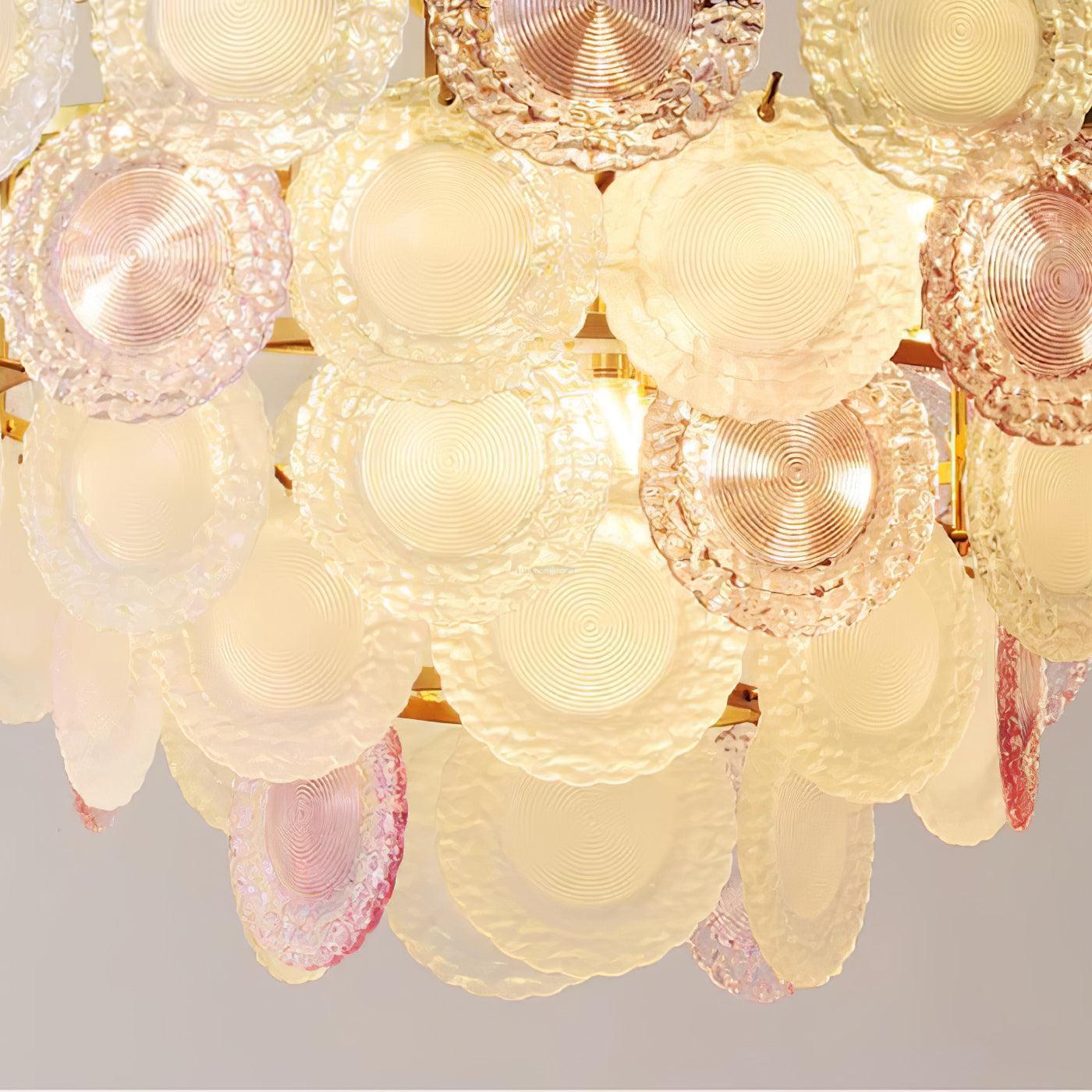 Rainbow Chandelier with Round/Long canopy-Sylvia Space