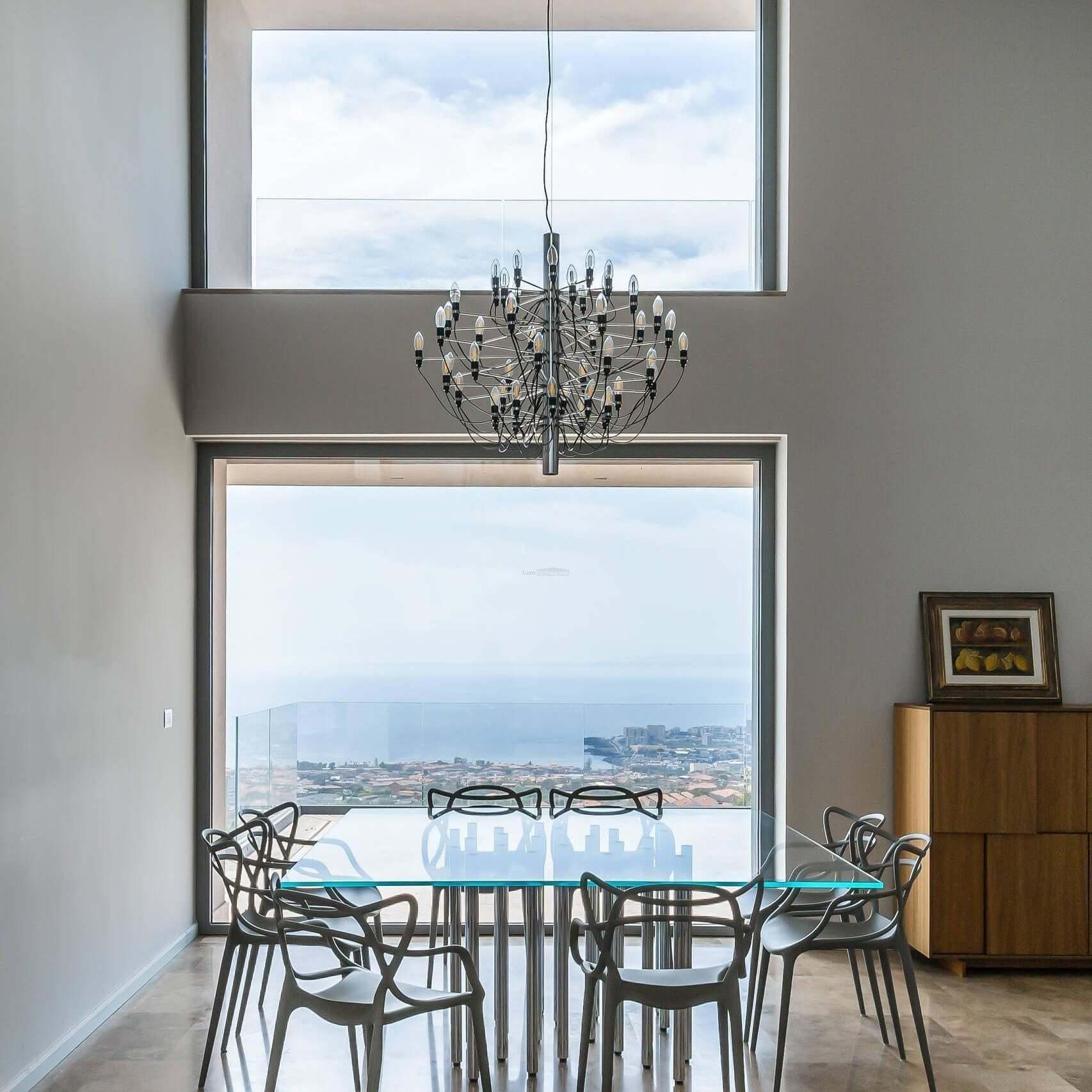 2097 Suspension Lamp with 18/30/50/75 heads-Sylvia Space