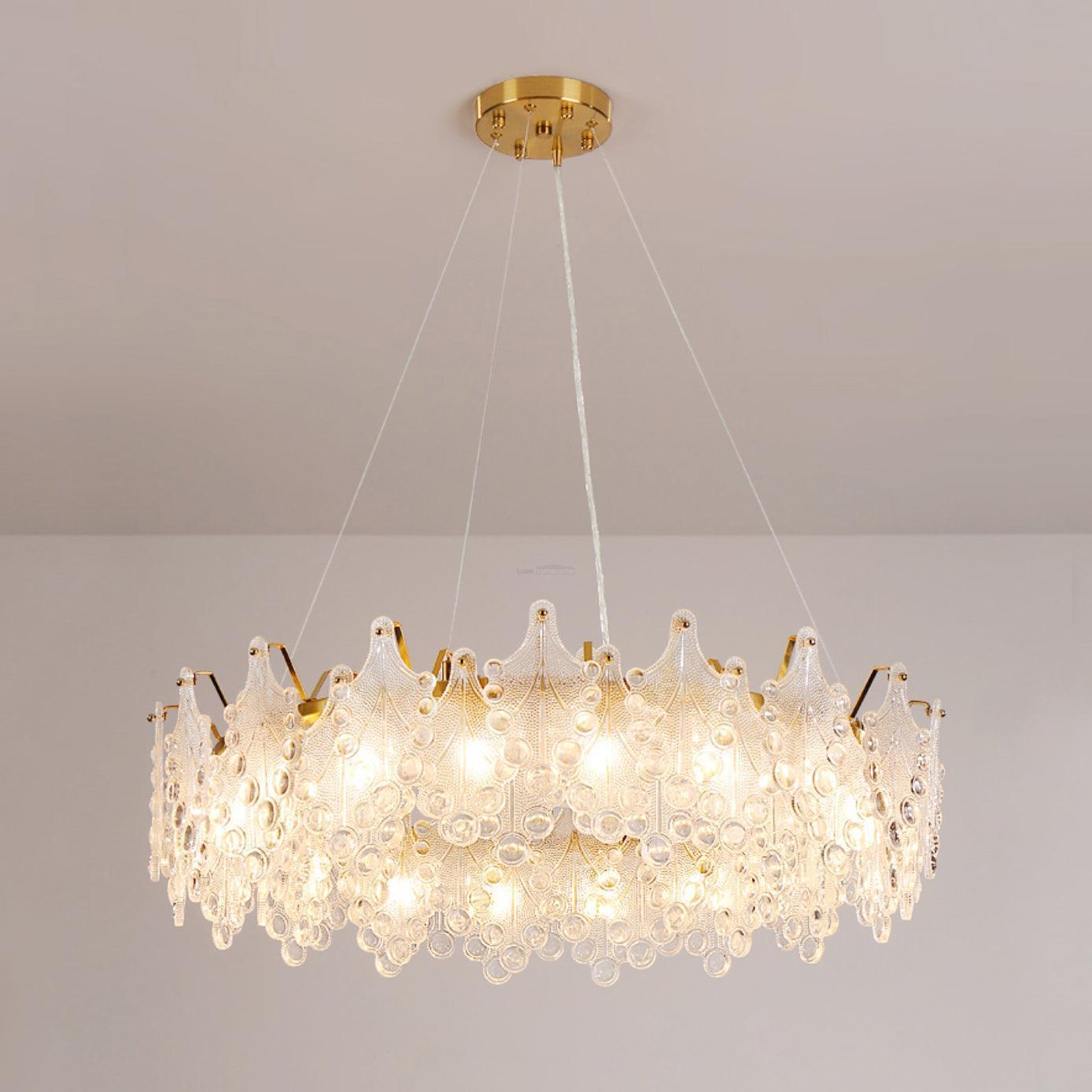 Vilary Chandelier Φ 15.7″-Sylvia Space