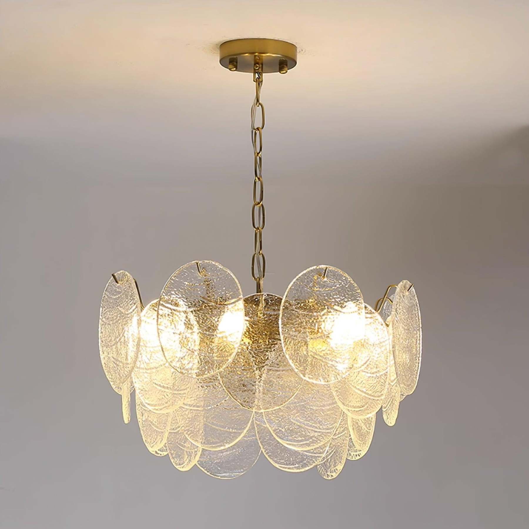 Victorian Disc Round Chandelier-Sylvia Space