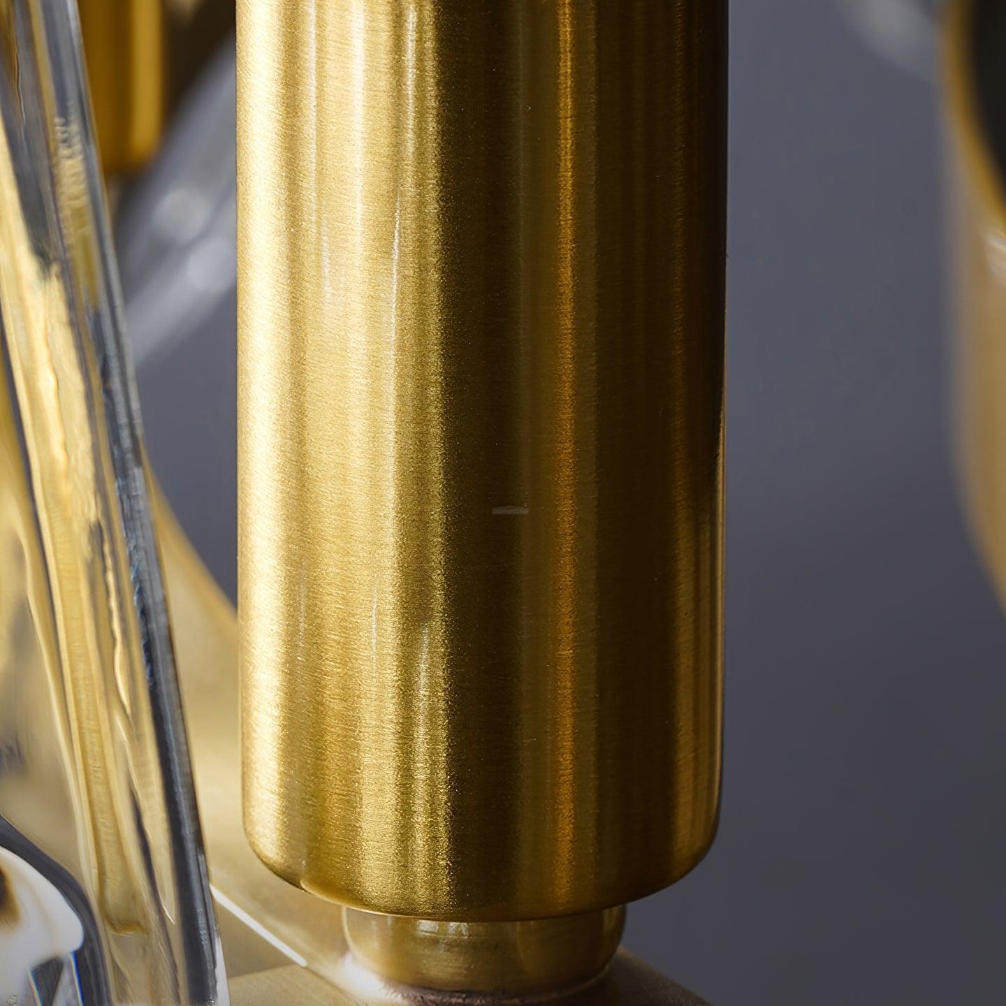 Brass Central Chandelier-Sylvia Space