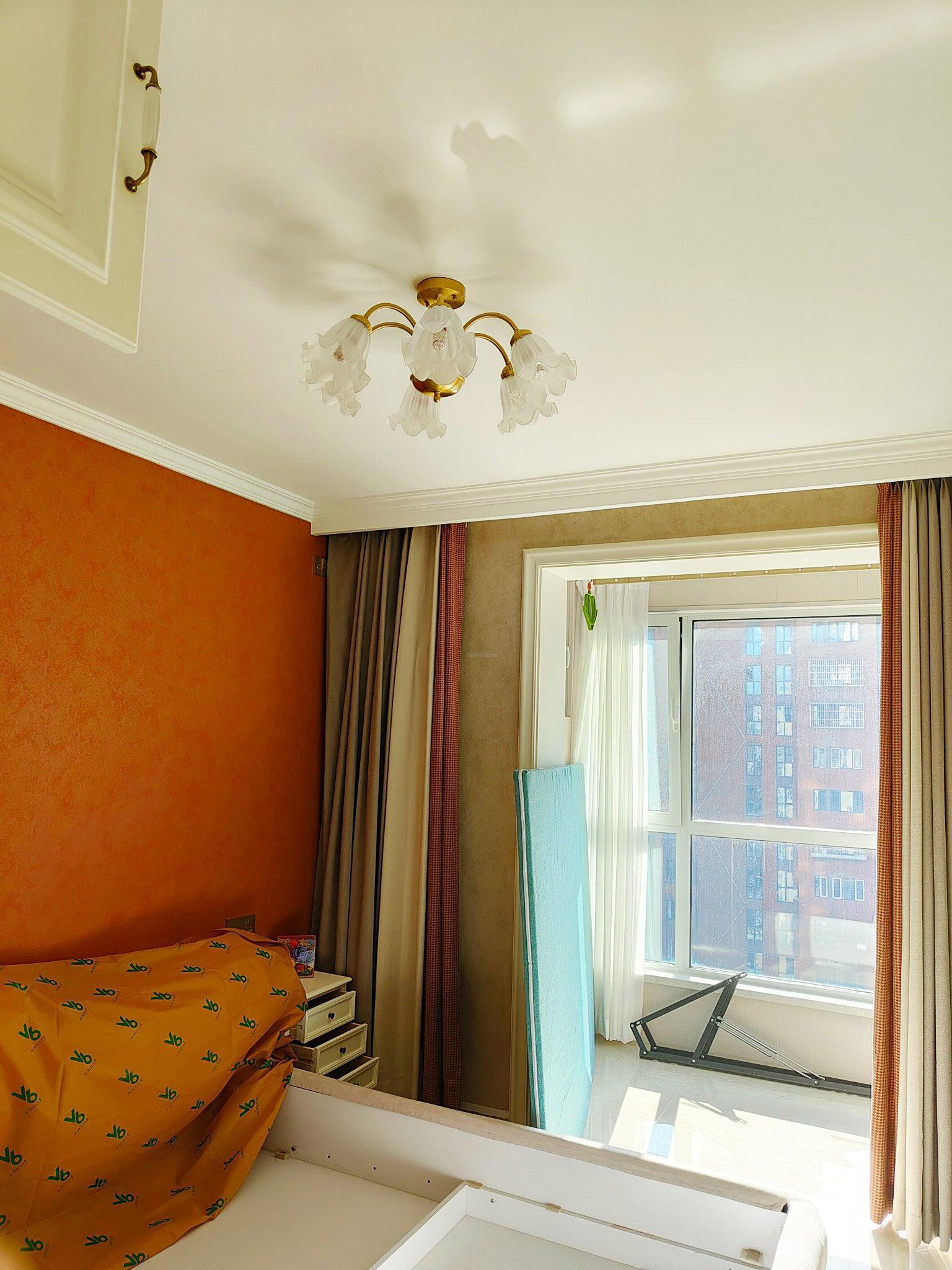 Lily Chandelier ∅ 21.7″ ~31.5''-Sylvia Space