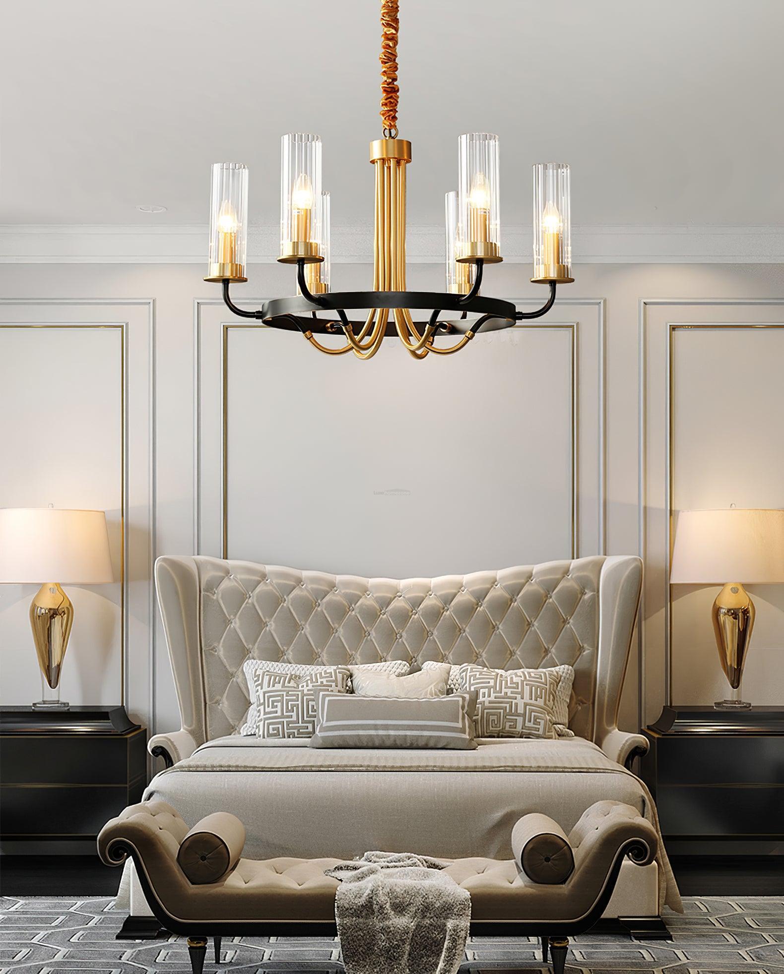 Kearney Chandelier Φ 27.2″-Sylvia Space