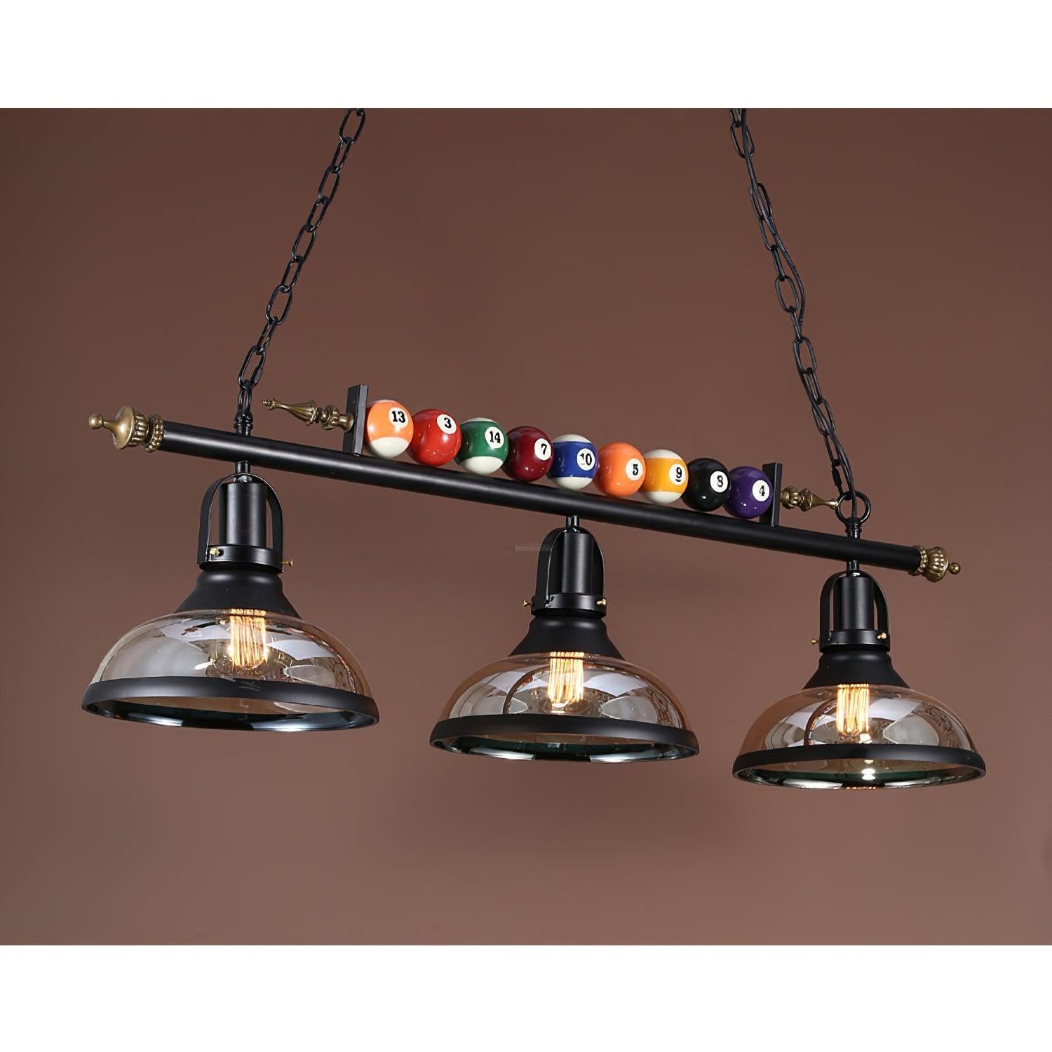 Kasha Billiard Linear Chandelier-Sylvia Space