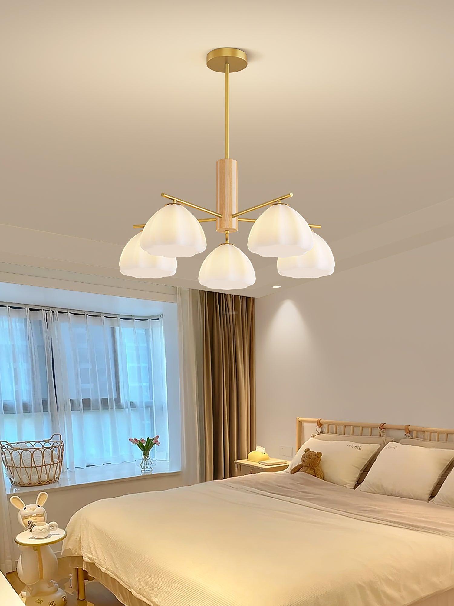 Little Clouds Round/Linear Chandelier-Sylvia Space