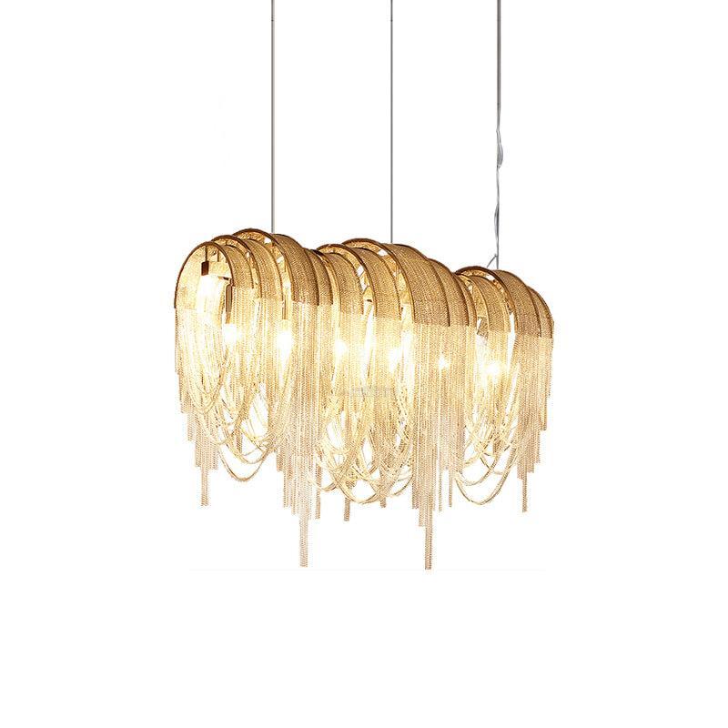 Length Chains Chandelier ∅ 23.6″-Sylvia Space