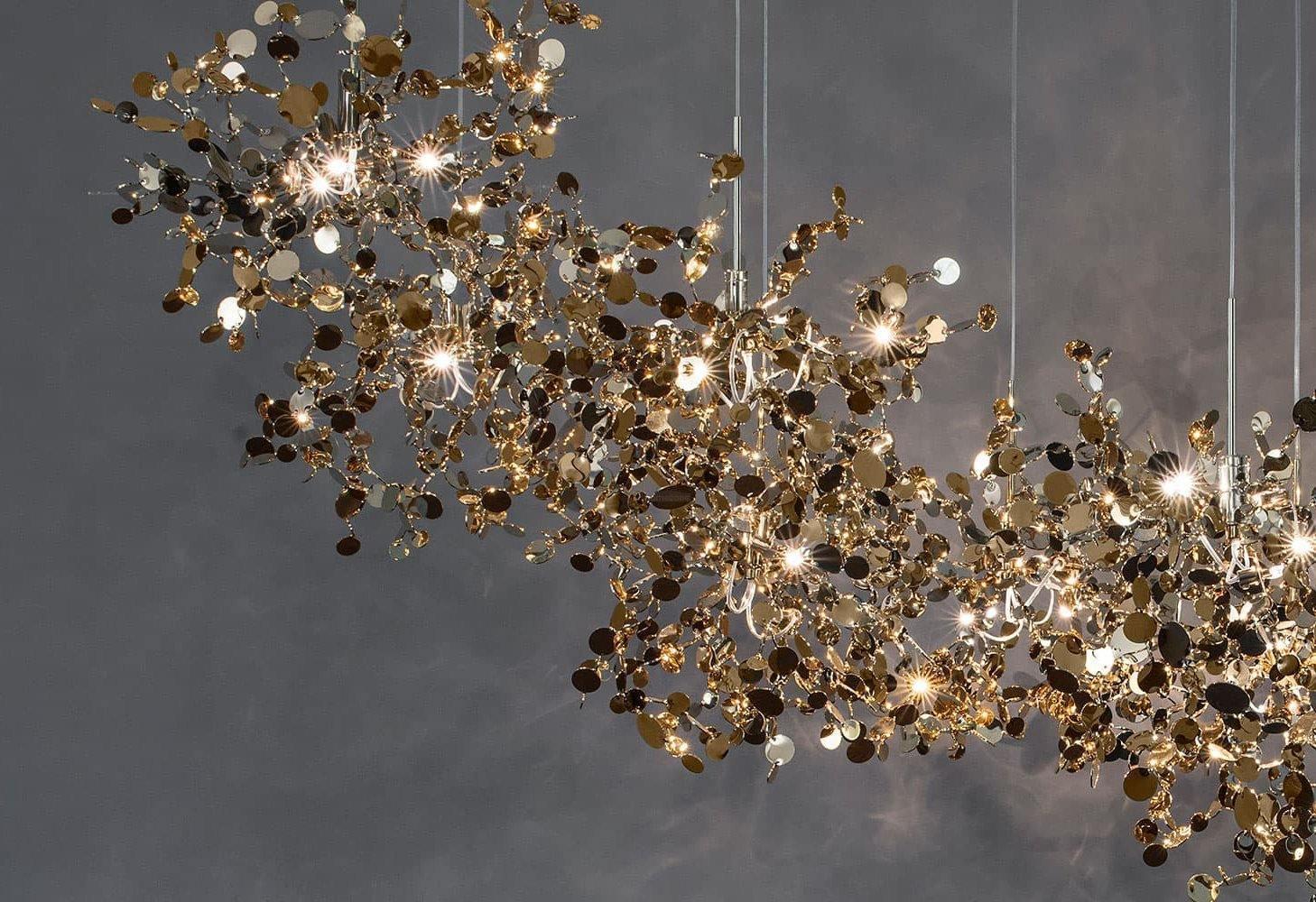 Shimmering Cloud Chandelier-Sylvia Space