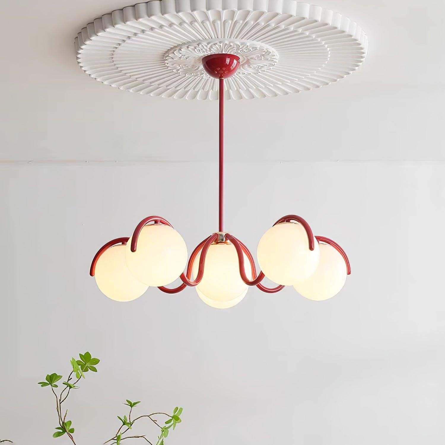 Reedway Curve Linear Chandelier ∅ 27.2″-Sylvia Space