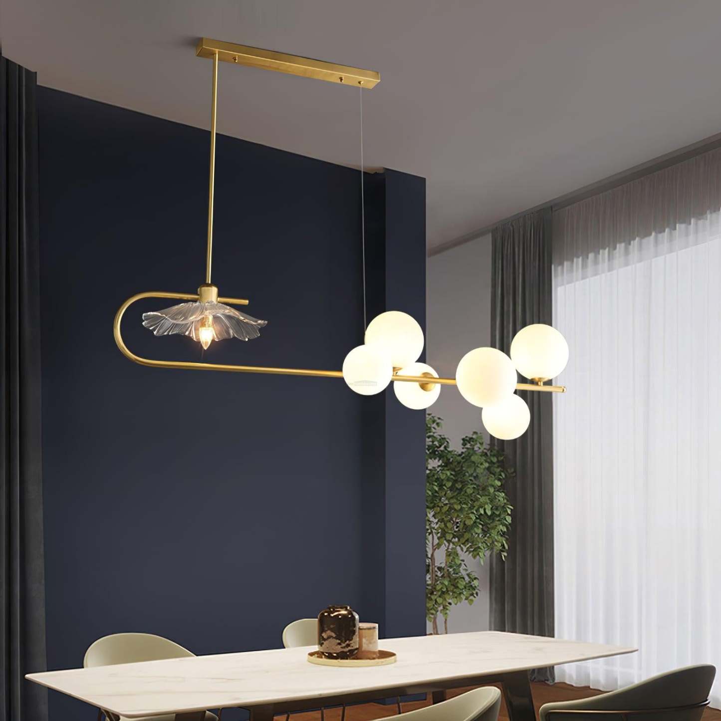 Fulesi Chandelier with 5/7 heads-Sylvia Space
