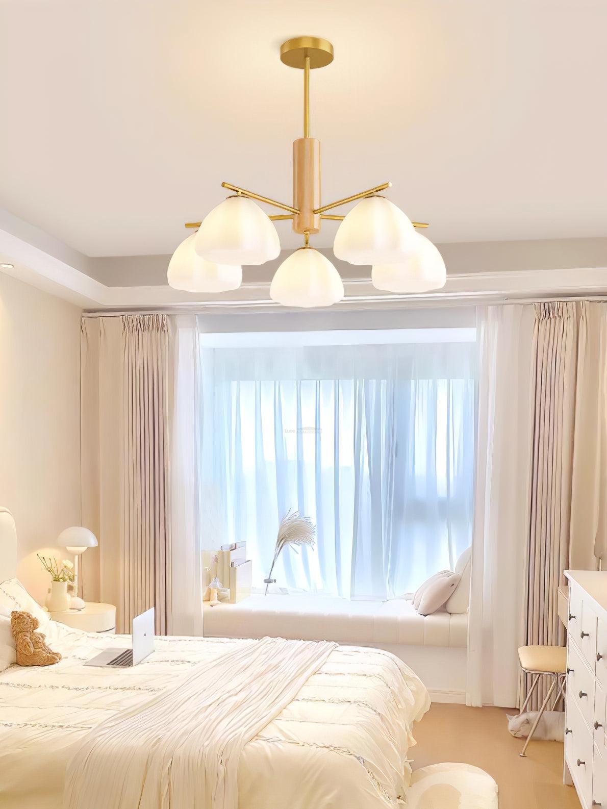 Little Clouds Round/Linear Chandelier-Sylvia Space