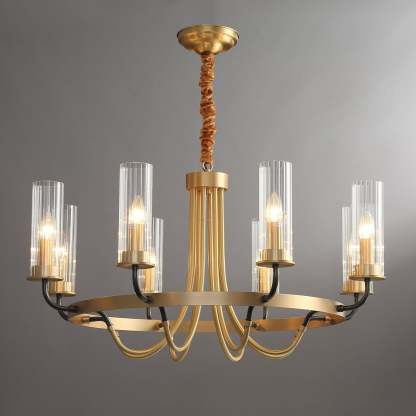 Kearney Chandelier Φ 27.2″-Sylvia Space