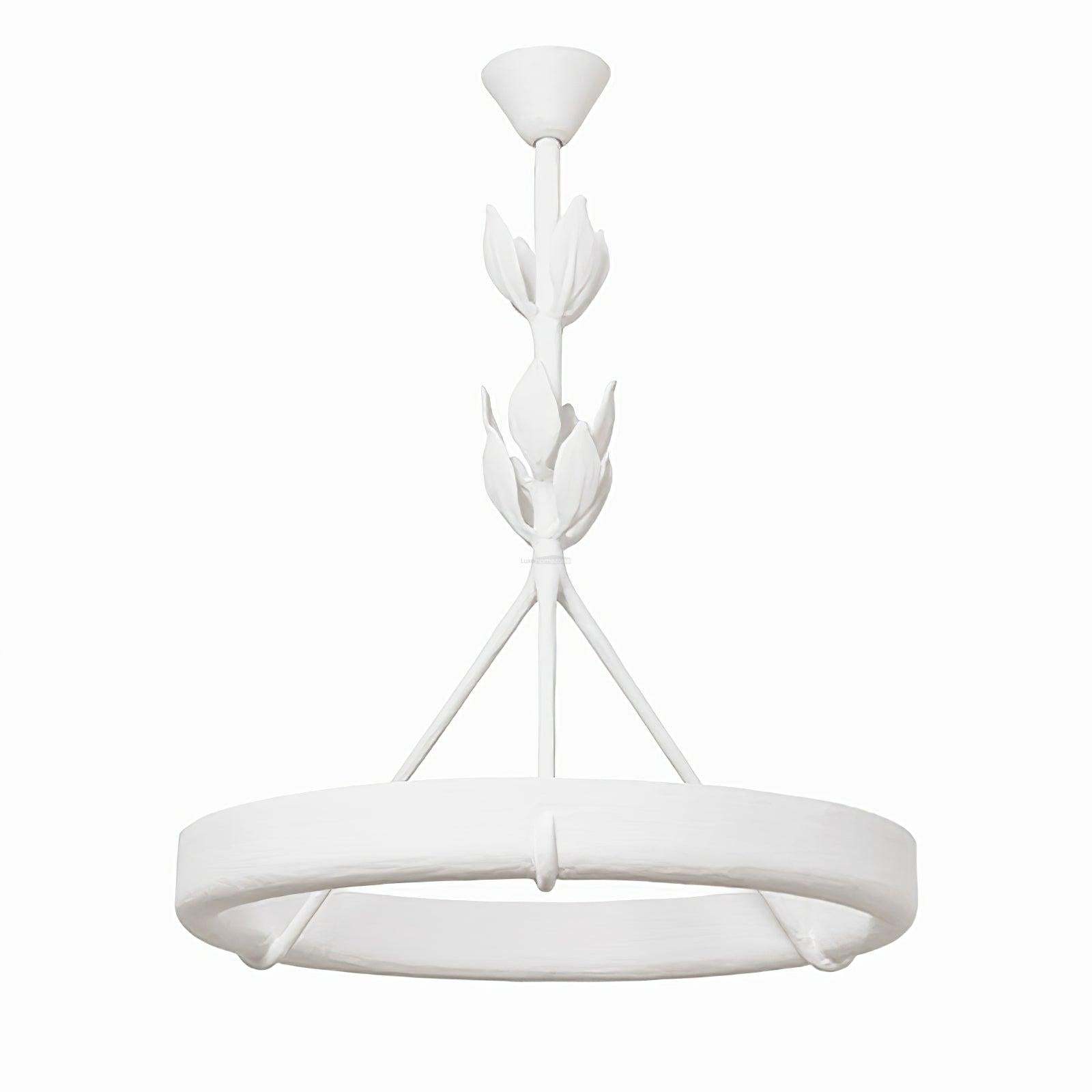 Tinsley Plaster Chandelier ∅ 23.6″/31.5''-Sylvia Space