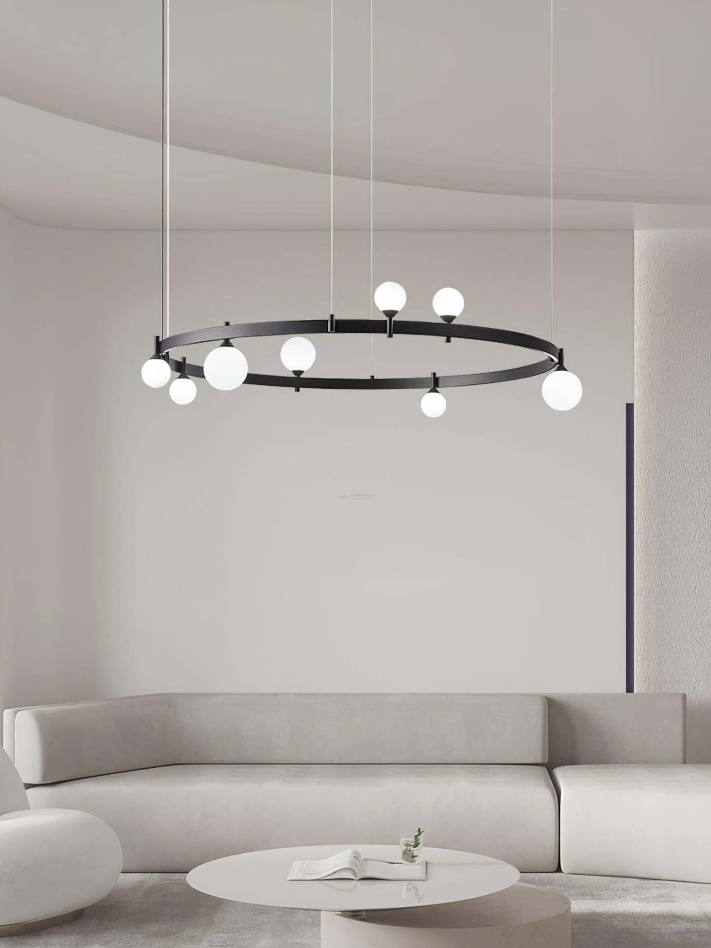 Pomi Ring Chandelier-Sylvia Space