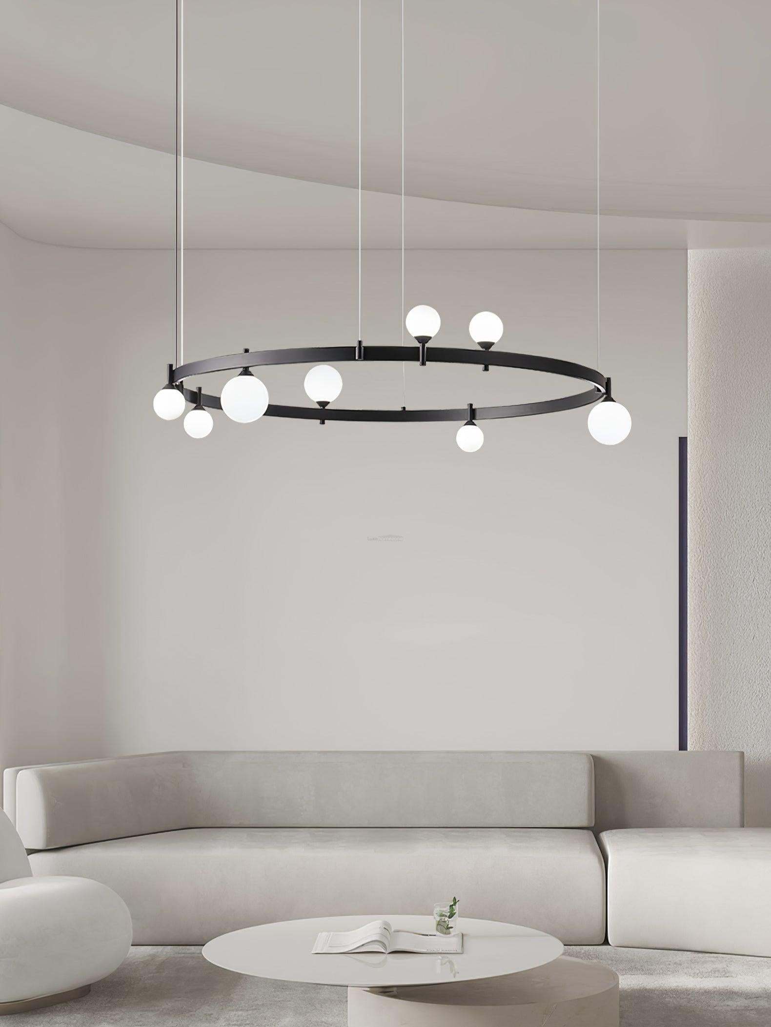 Pomi Ring Chandelier-Sylvia Space