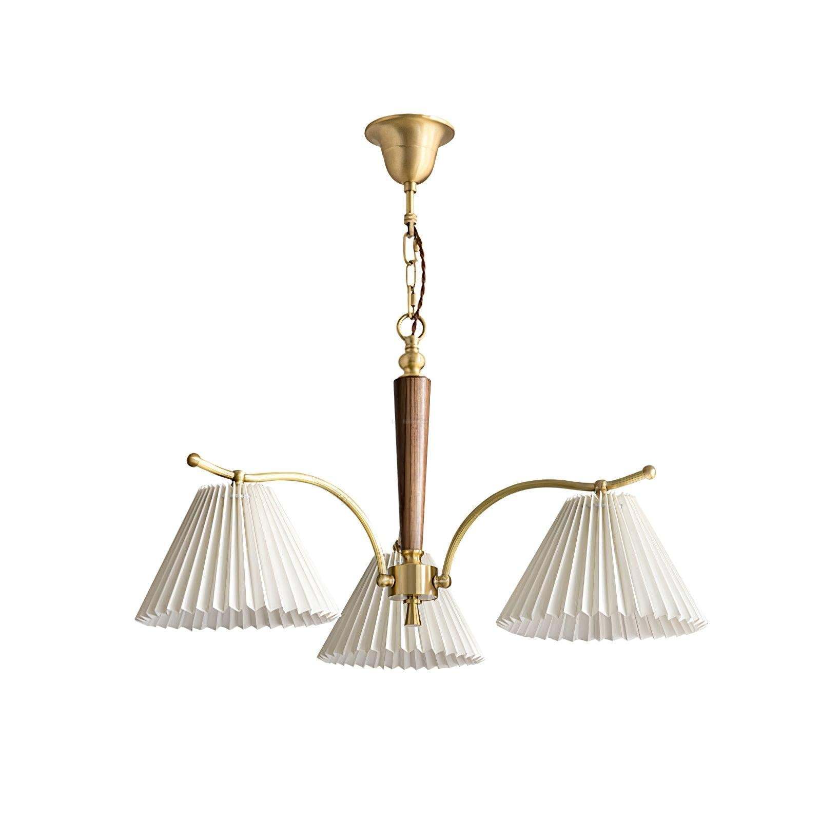 Wrinkled Chandelier with 3/5 heads-Sylvia Space