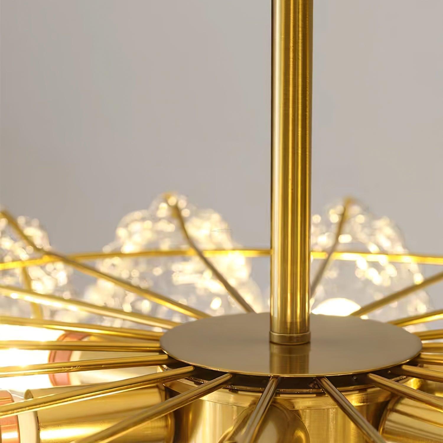 Wave Pearl Style Chandelier-Sylvia Space