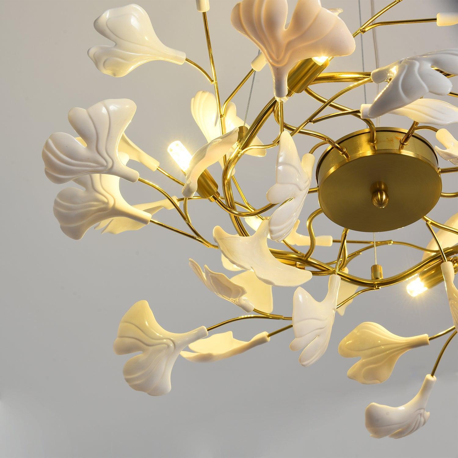 Gingko Chandelier Style P-Sylvia Space