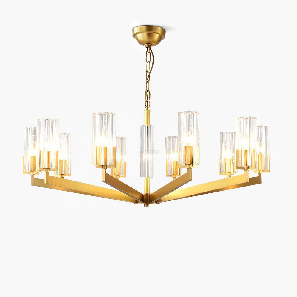 Kayla Brass Chandelier with 6/8/10/15 heads