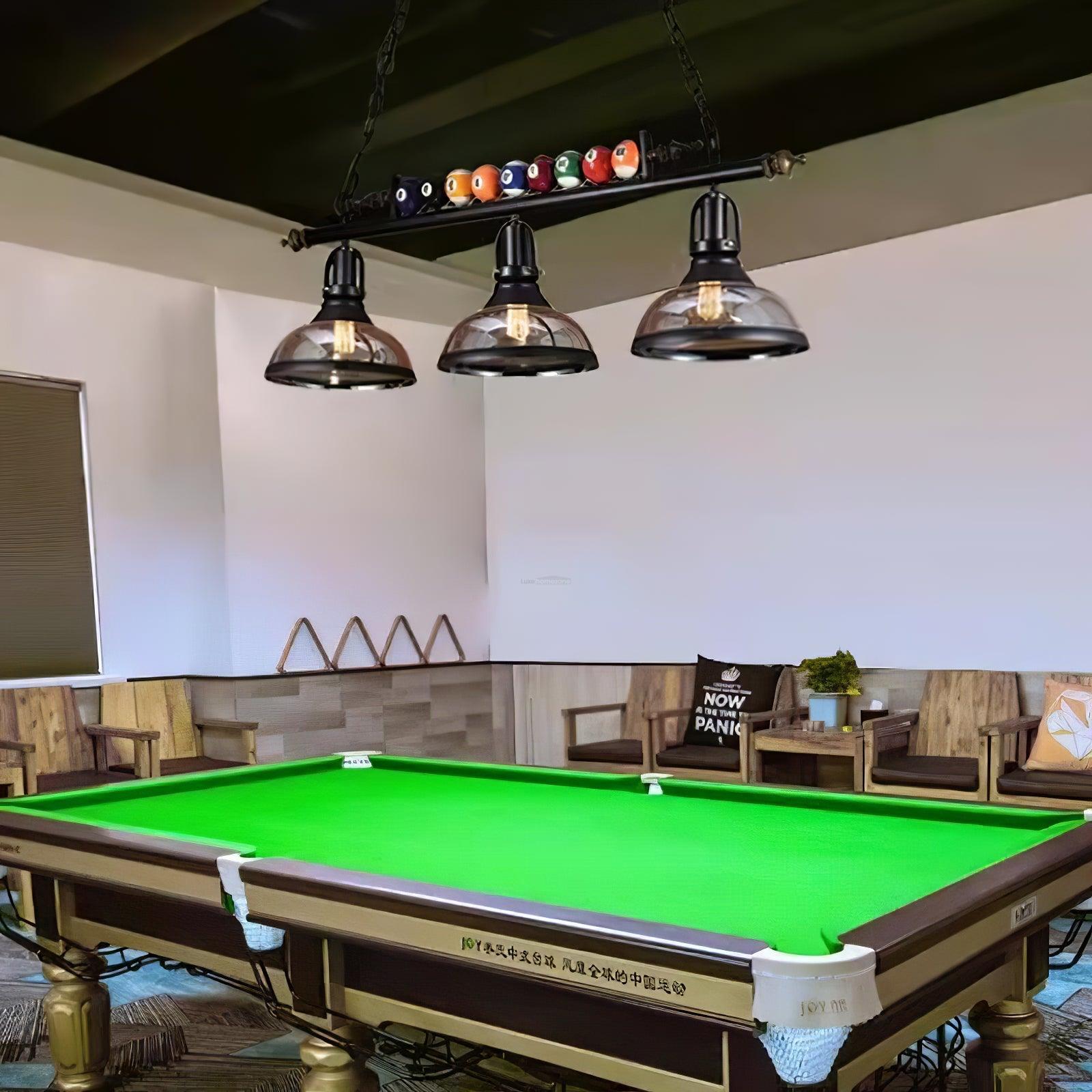 Kasha Billiard Linear Chandelier-Sylvia Space