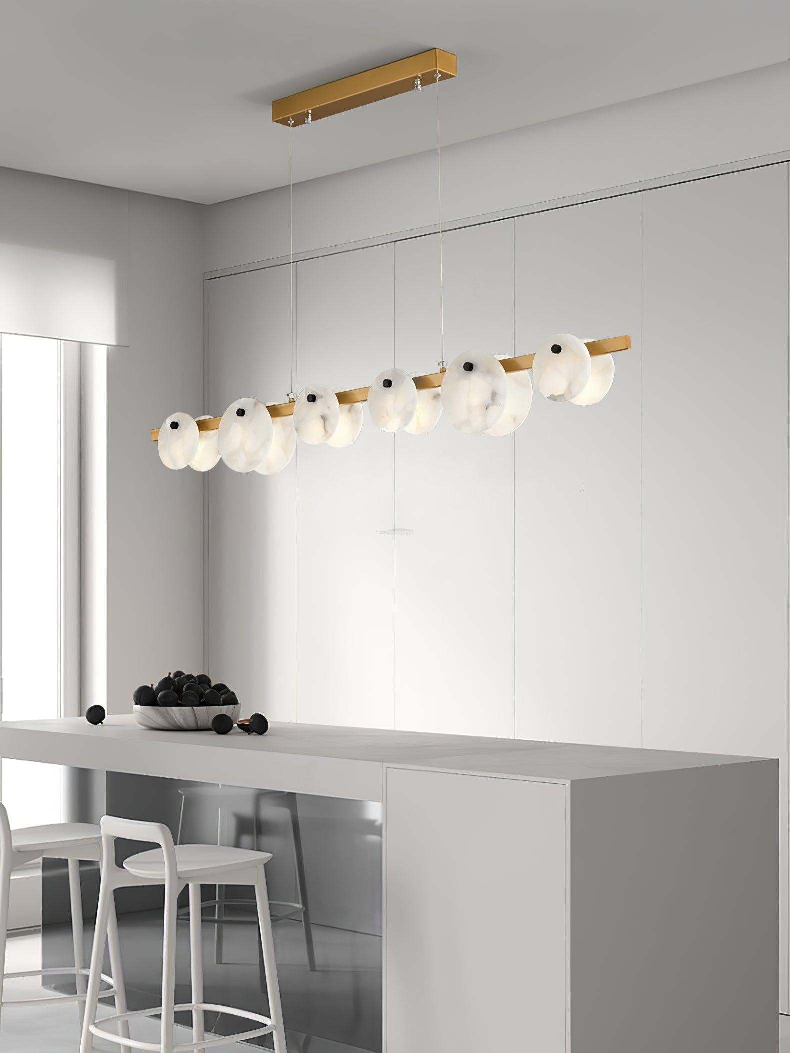 Trinidad Linear Dining Room Chandelier-Sylvia Space
