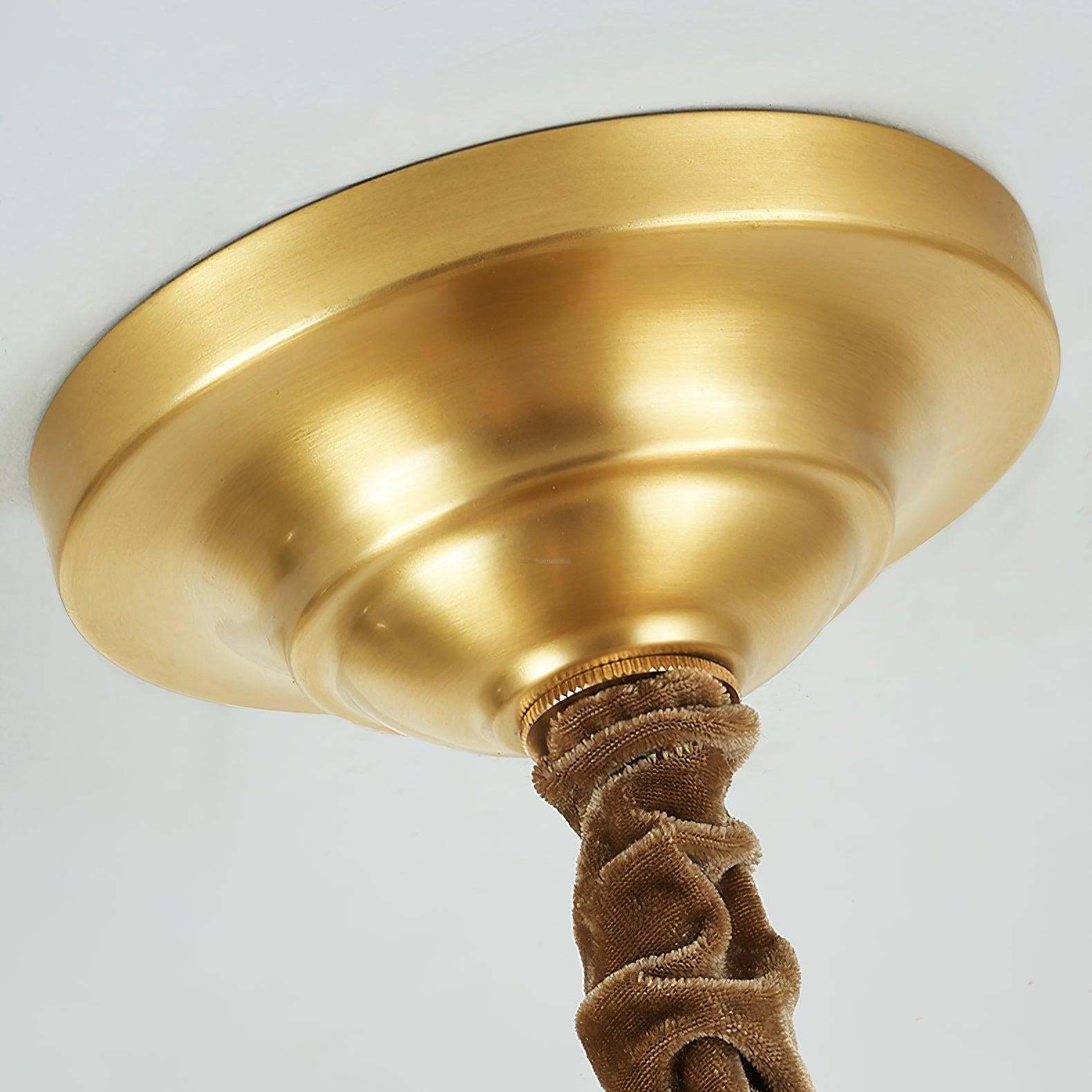 Shell Crystal Chandelier with 3/6/8 heads-Sylvia Space