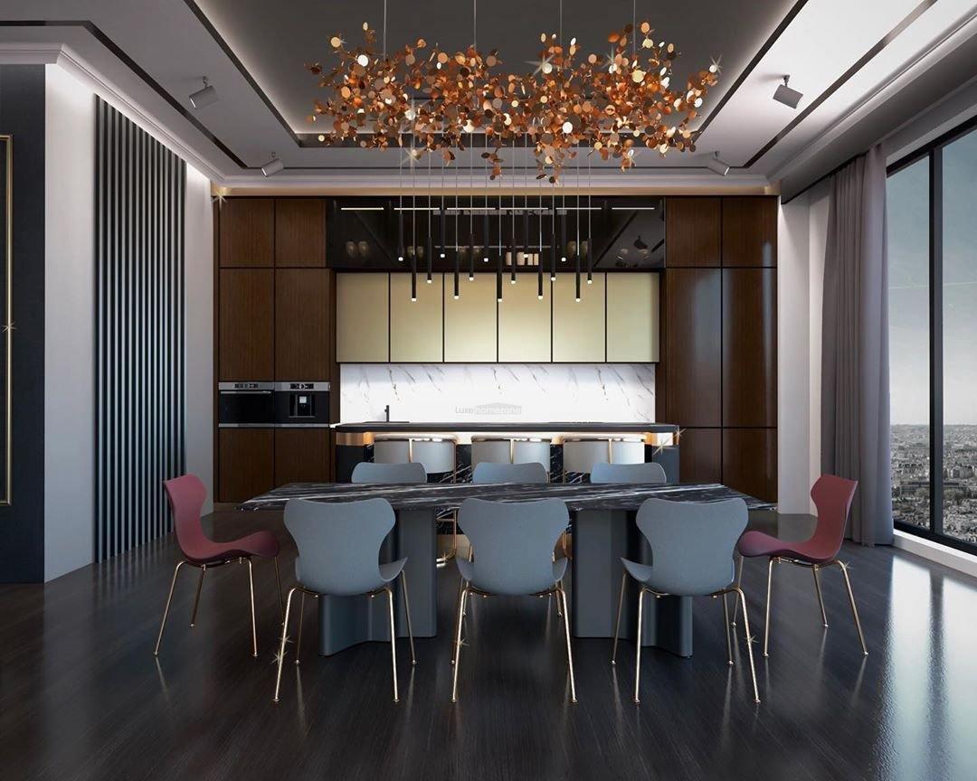 Shimmering Cloud Chandelier-Sylvia Space