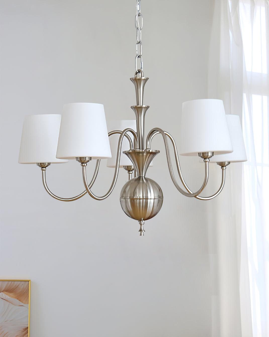 Shabby Chandelier ∅ 23.6″-Sylvia Space