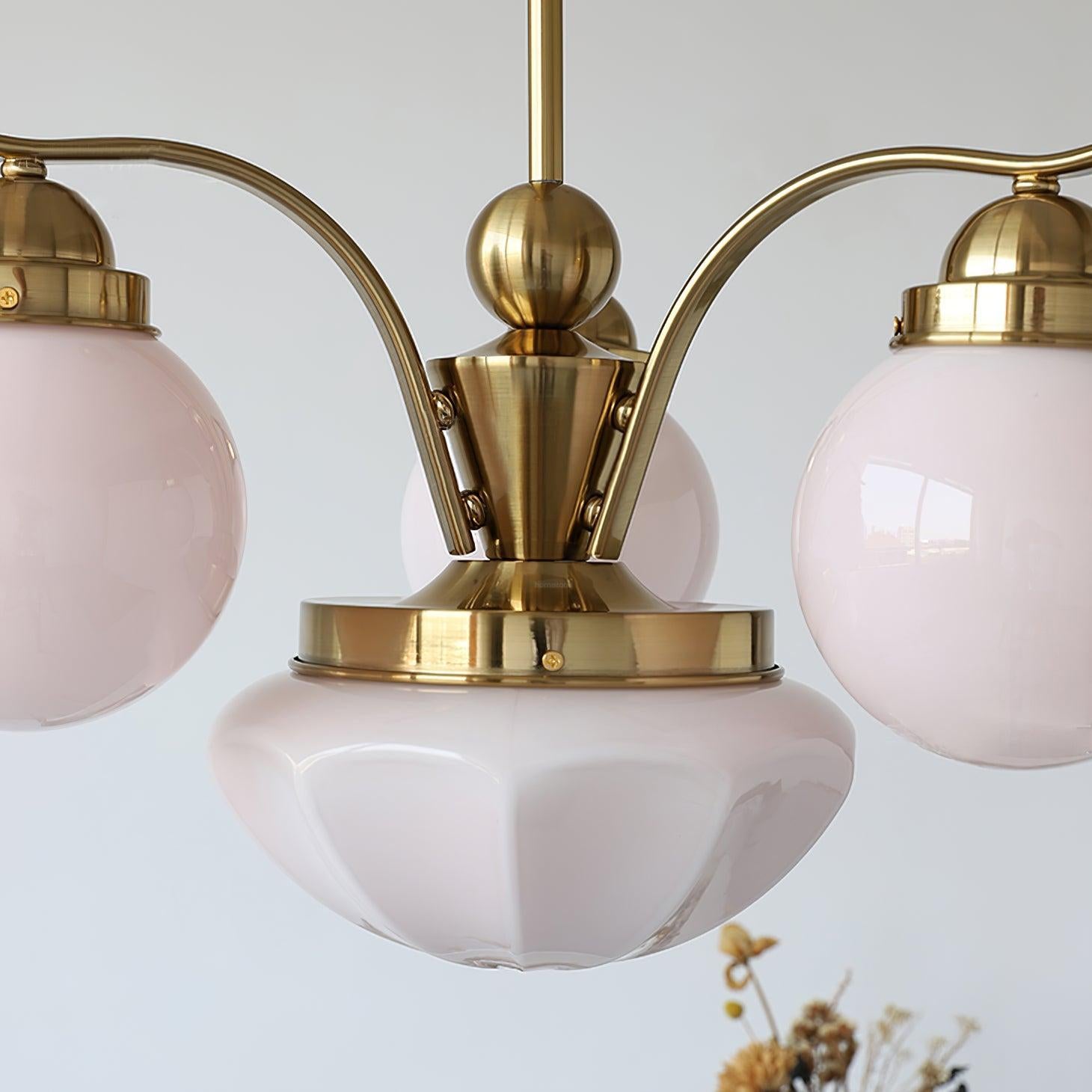 Ryttenberg Chandelier with 4/6 heads-Sylvia Space
