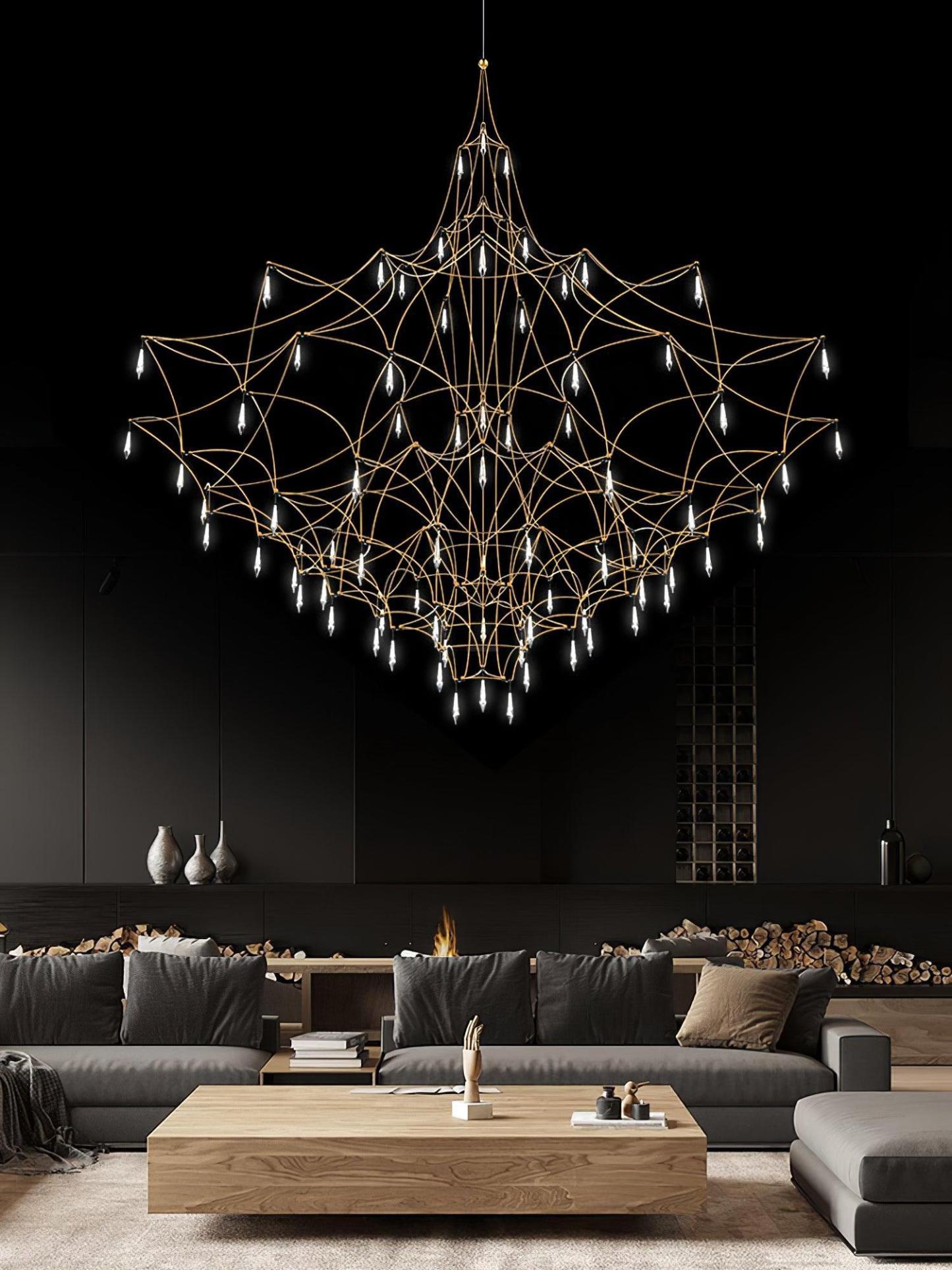 Mira Chandeliers ∅ 23.6″ ∅ 31.5″-Sylvia Space