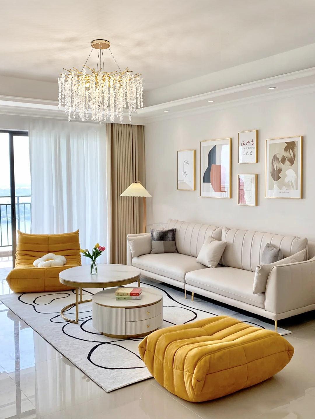 Albero Crystal Chandelier with 8/10/14 heads-Sylvia Space