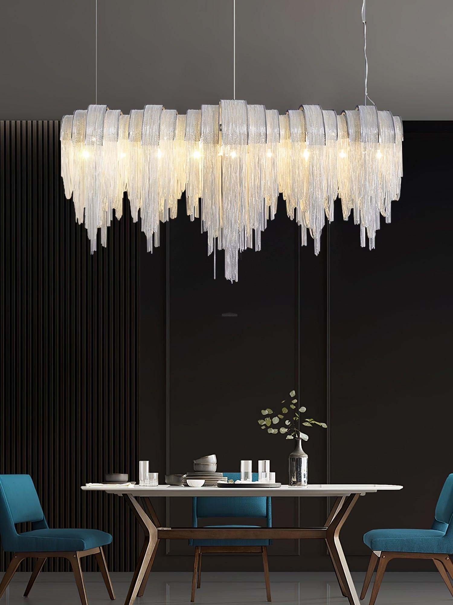 Length Chains Chandelier ∅ 23.6″-Sylvia Space