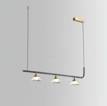 Tristan Restaurant Chandelier L 31.5″-Sylvia Space