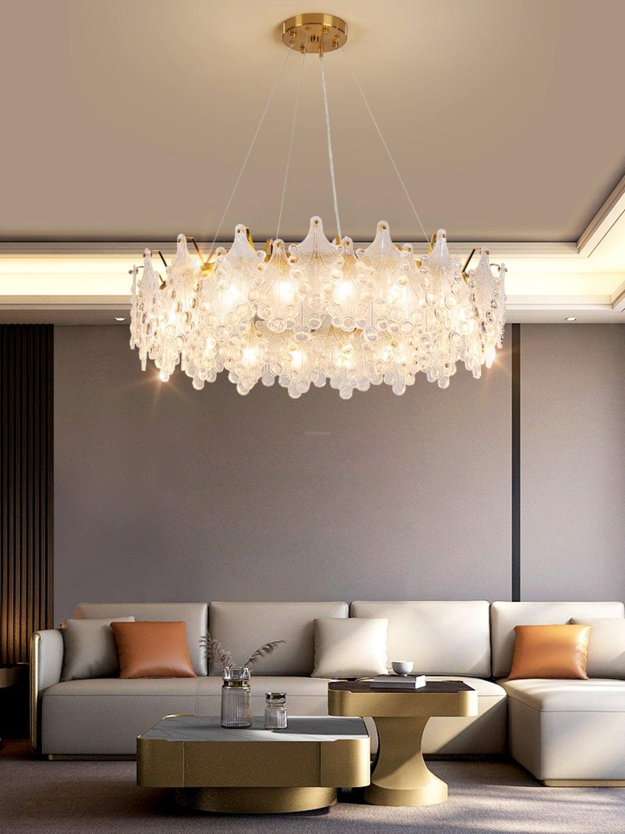 Vilary Chandelier Φ 15.7″-Sylvia Space