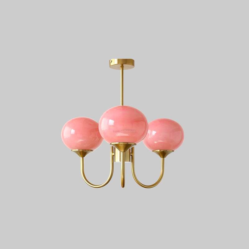 Marshmallow Chandelier 18''  26''-Sylvia Space