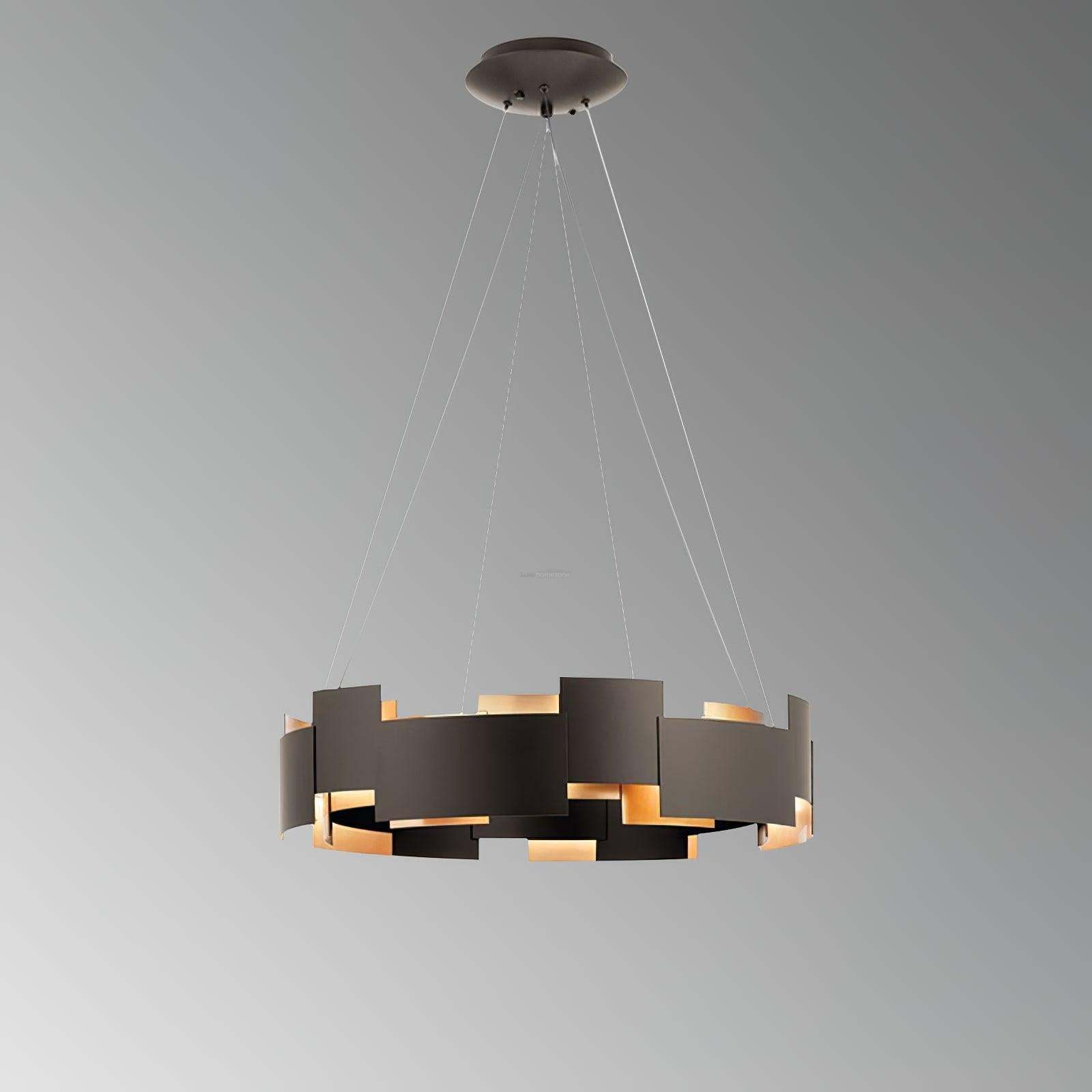 Kichler Oval Chandelier ∅ 23.6″-Sylvia Space