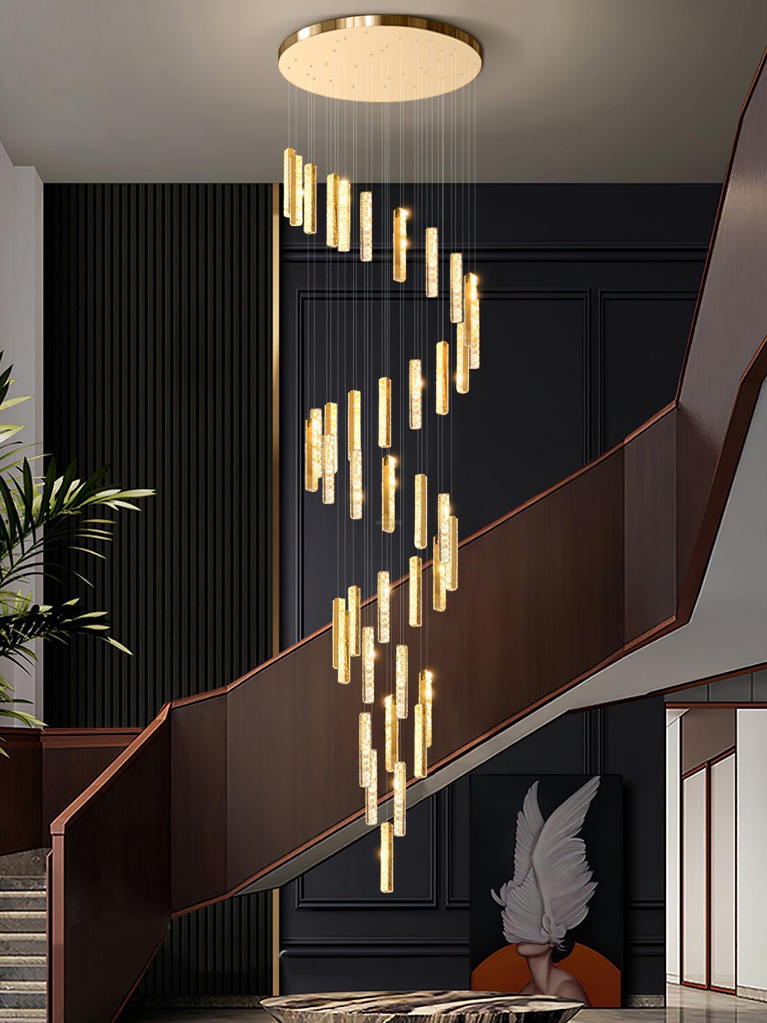 Villa Forci Chandelier with 12/15/18/21/24 heads-Sylvia Space