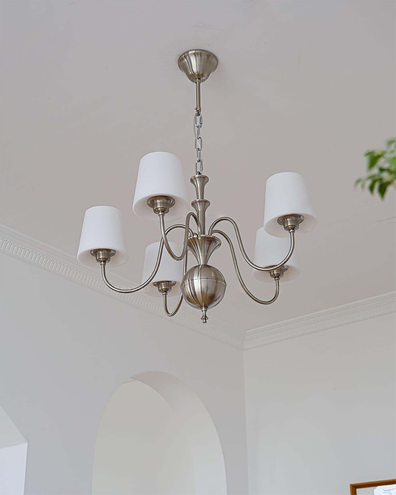 Shabby Chandelier ∅ 23.6″-Sylvia Space