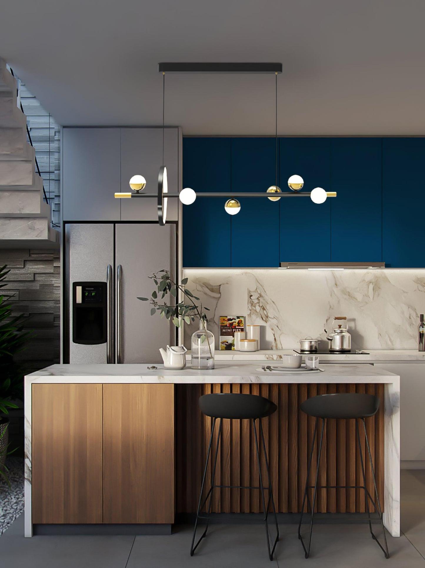 Alonso Linear Chandelier-Sylvia Space