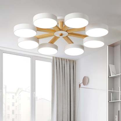 Modern Multi Stem Chandelier with 5/6/8 heads-Sylvia Space