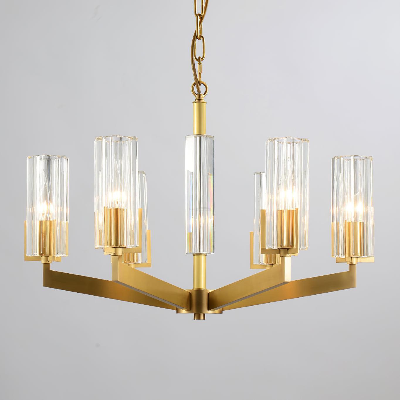 Kayla Brass Chandelier with 6/8/10/15 heads