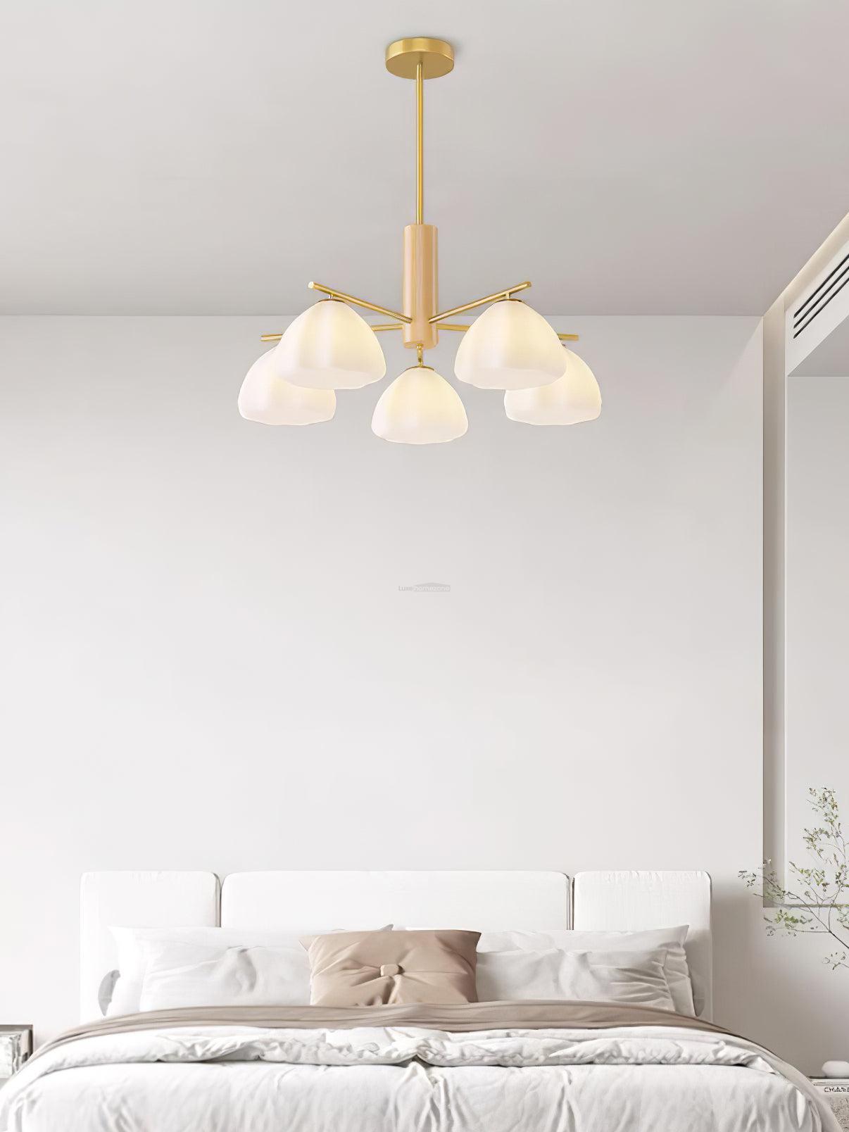 Little Clouds Round/Linear Chandelier-Sylvia Space