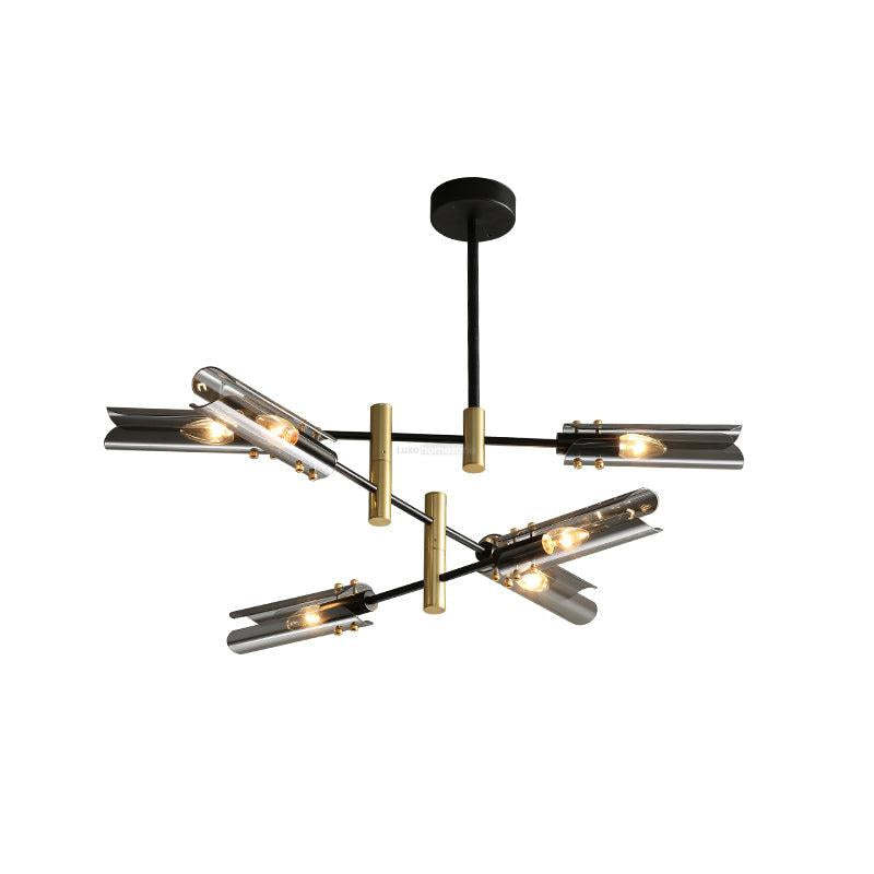 Astrid Double Chandelier with 4/6/8 heads-Sylvia Space