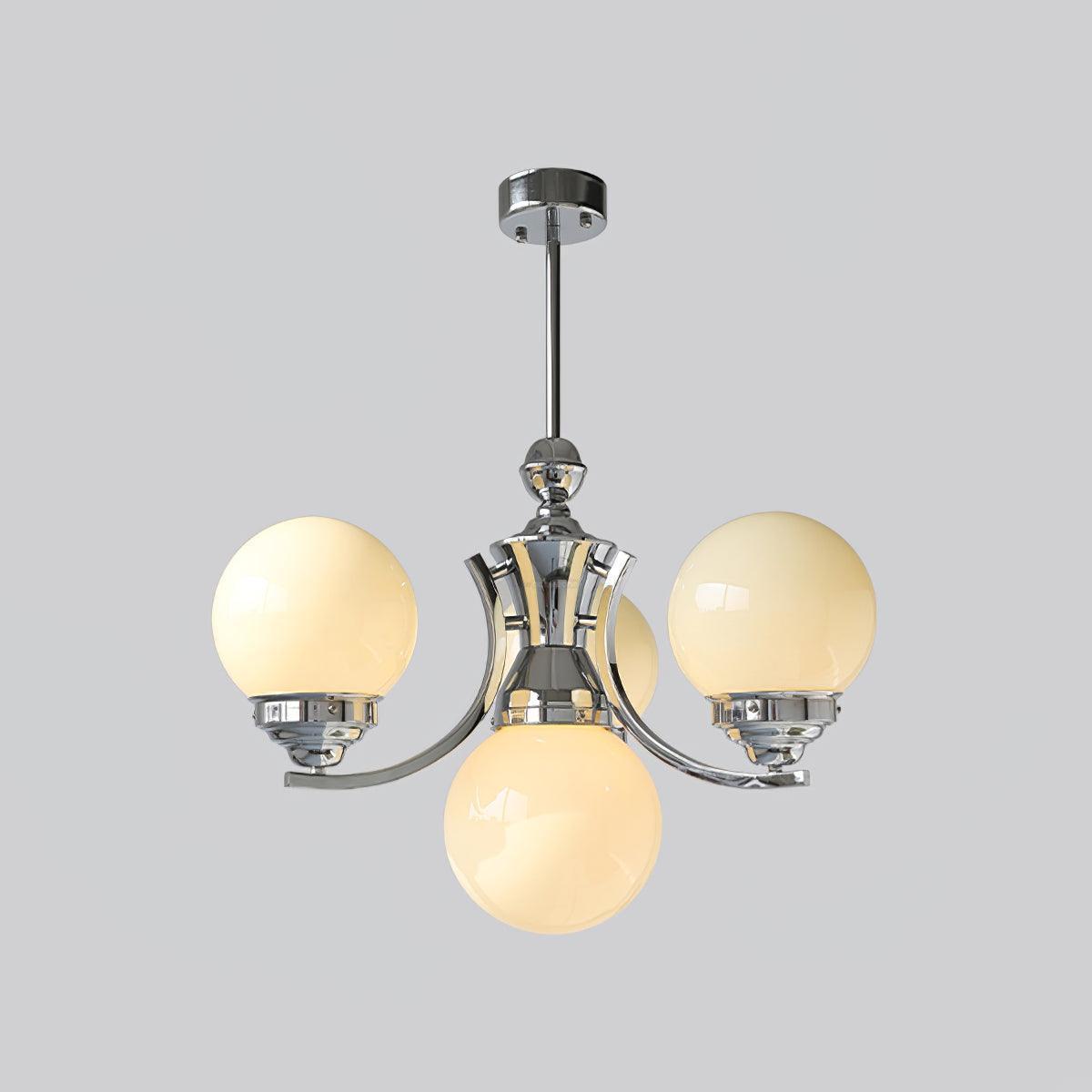 Dewdrop Globe Chandelier ∅ 21.7″-Sylvia Space