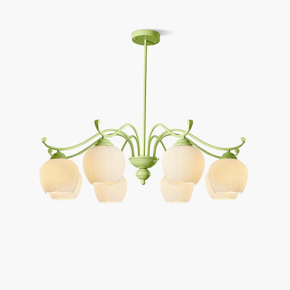 Lomance Lily Chandelier with 4/6/8 heads-Sylvia Space