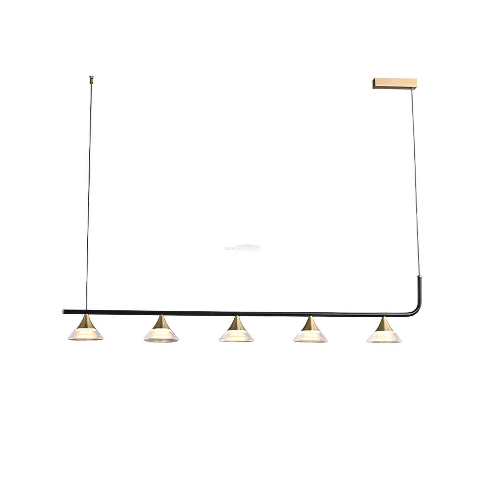 Tristan Restaurant Chandelier L 31.5″-Sylvia Space
